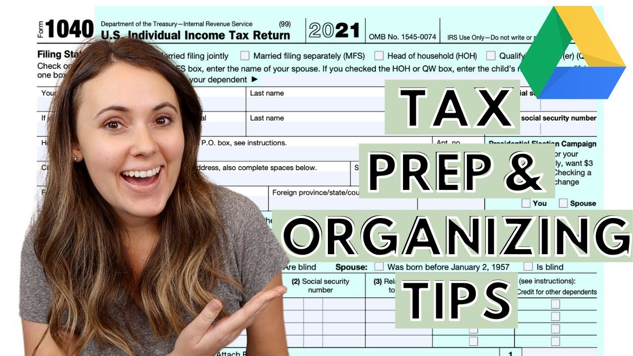How I Prepare And Organize Our Tax Documents
