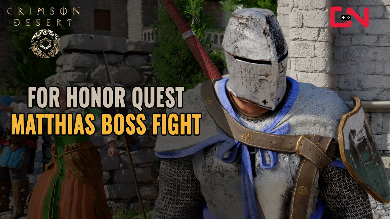 Crimson Desert For Honor - Matthias Boss Fight