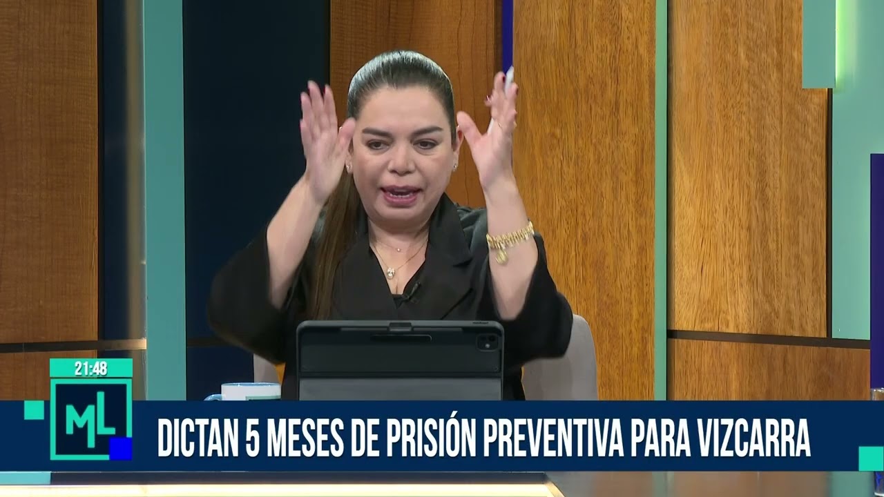 Milagros Leiva Entrevista - AGO 14 - 3/3 - DICTAN 5 MESES DE PRISIÓN PREVENTIVA PARA VIZCARRA
