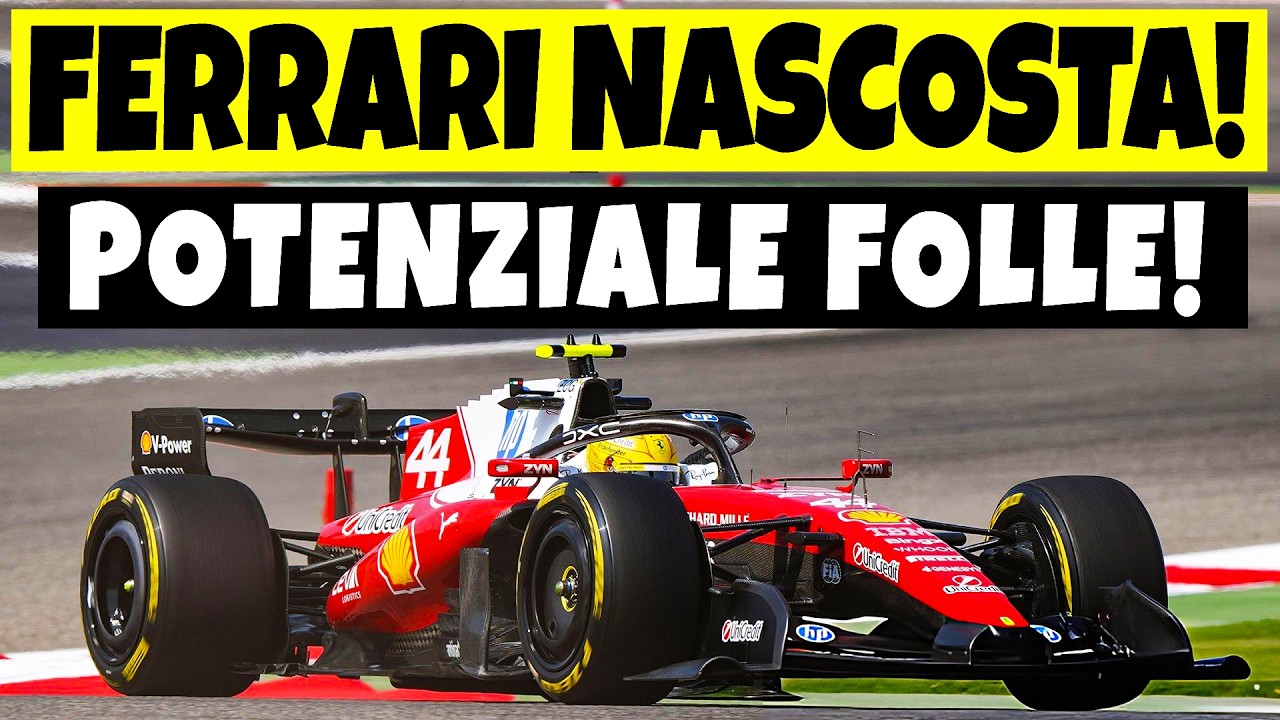 La Ferrari ha SCOPERTO un segreto sulle NUOVE batterie nascondendo il VERO RITMO in Bahrain!