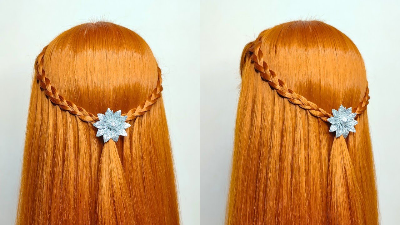 Effortless Open Hairstyle For Any Occasion | Simple & Easy Hairstyle Tutorial For Girls