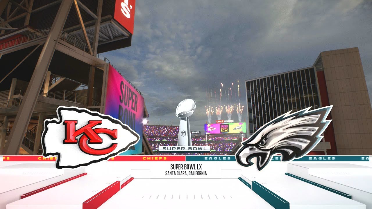 Madden NFL 26 - Kansas City Chiefs Vs Philadelphia Eagles PS5 Simulation SuperBowl LVII