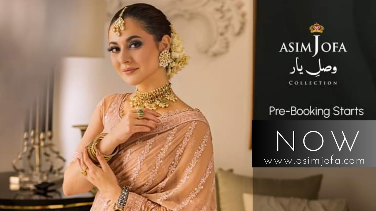 Asim Jofa Vasl e Yaar Collection 2023 | Asim Jofa New Collection 2023| Asimjofa Luxury Collection'23