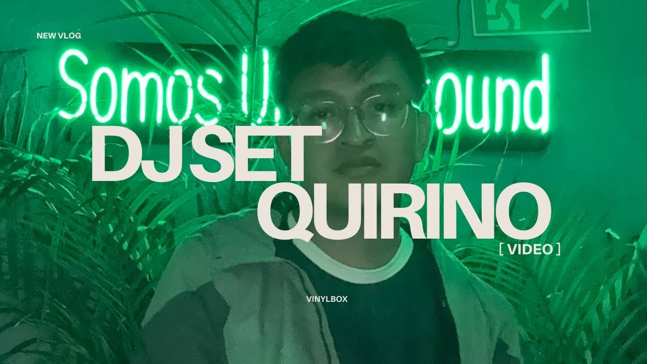 Quirino DJ Set | House & Disco Vibes @VinylBox. 