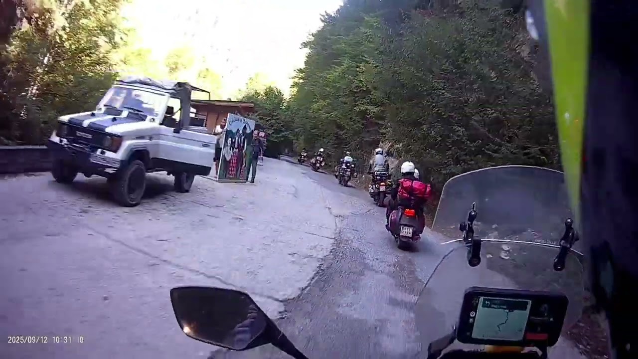 Bułgaria Grecja Wąwóz Bujnowskiej i Trigradzkiej part2 motocyklem - Motocykl i Muzyka na zimową porę