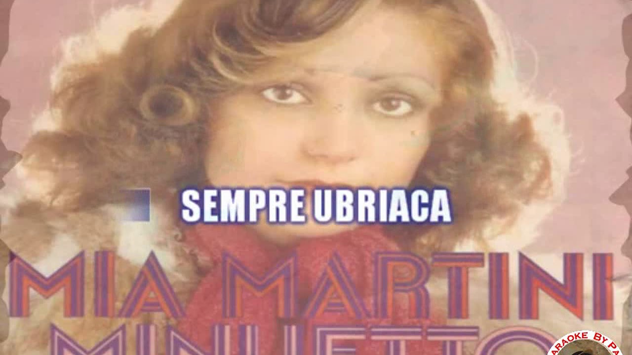 Mia Martini   Minuetto KARAOKE FAIR USE