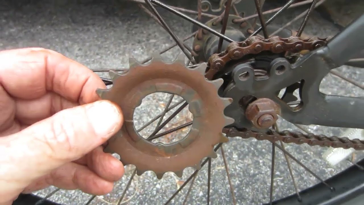 REGEAR YOUR SINGLE SPEED BIKE - Change Rear Sprocket Gearing Cogs from 19 tooth to 18 tooth