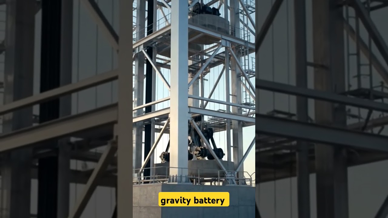 Gravity Battery, How does it store energy؟