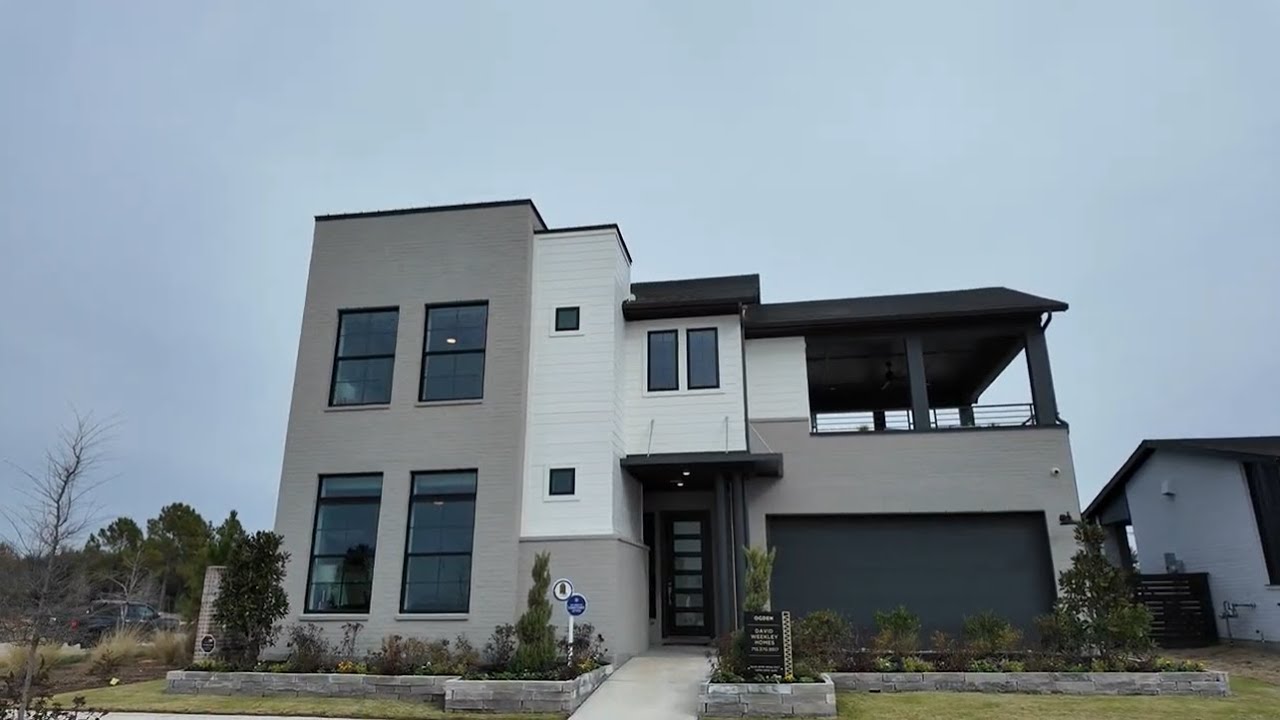 😱 ¿Un ROOFTOP en los suburbios? ÚLTIMAS casas nuevas en el MEJOR distrito escolar de Cypress TX 🍎✨