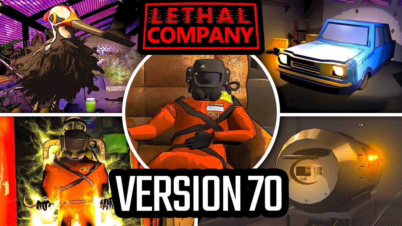 EVERYTHING NEW in UPDATE 70! - Lethal Company [Version 70 Showcase] Sapsucker & Mansion Update