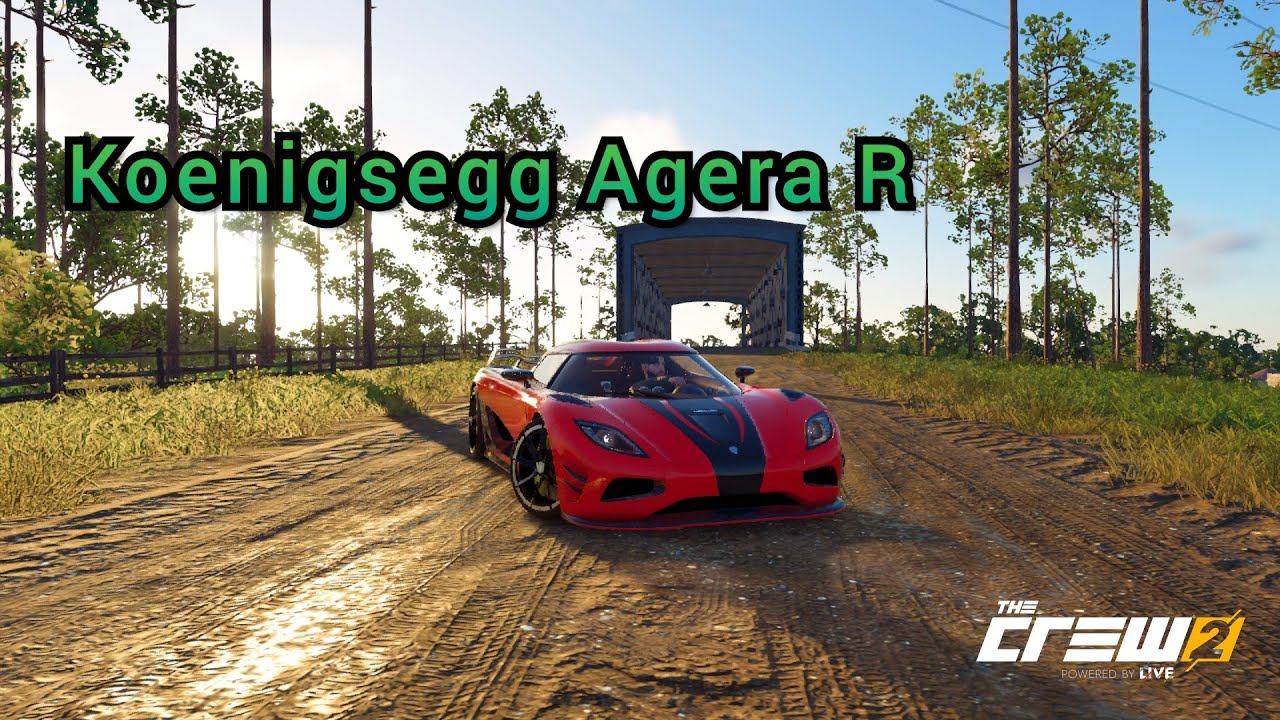 Koenigsegg Agera R тест-драйв The Crew 2