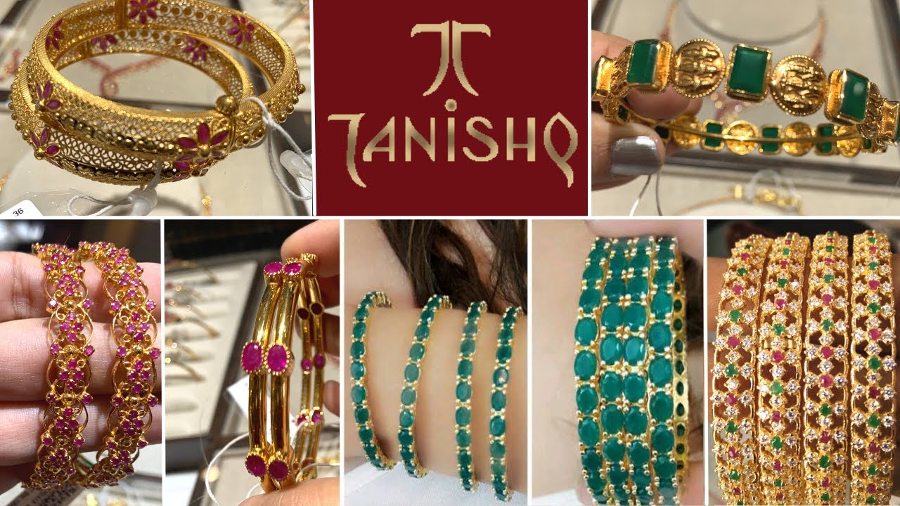 15%-25% OFF on Tanishq Gold Ruby & Emerald Bangles valid  till 27th Feb only 🤑Big discounts🏷