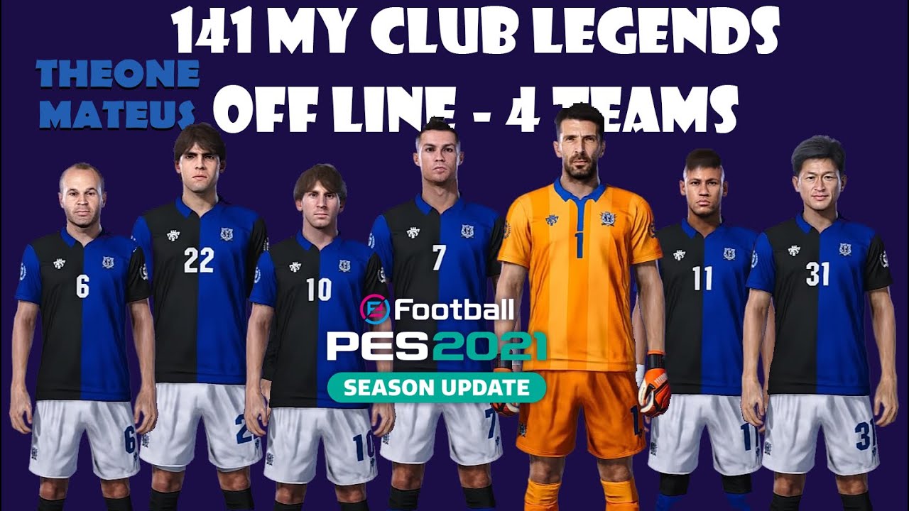 My Club Legends Offline PS4 DLC 7.0  - TEAM 4