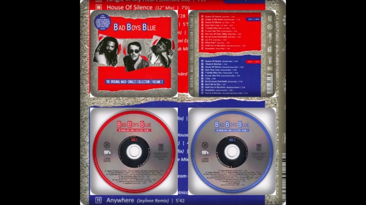 BAD BOYS BLUE - THE ORIGINAL MAXI SINGLES COLLECTION VOLUMEN 2
