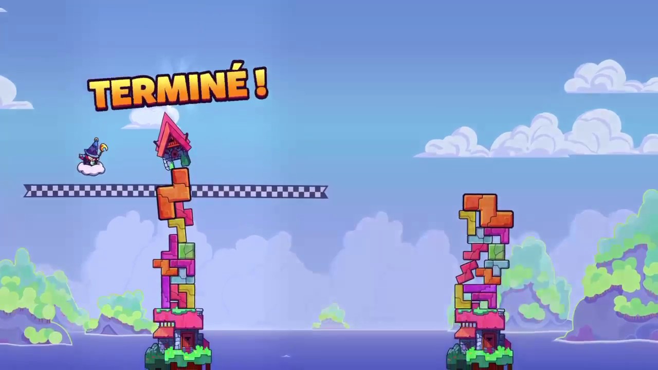 Tricky Towers, Mode solo 1-13  /FR