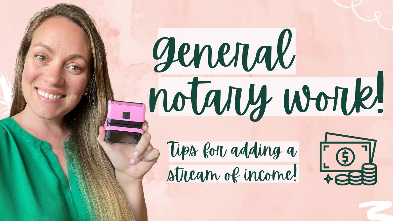 Tips for General Notary Work! How to Start and Grow Your Business!