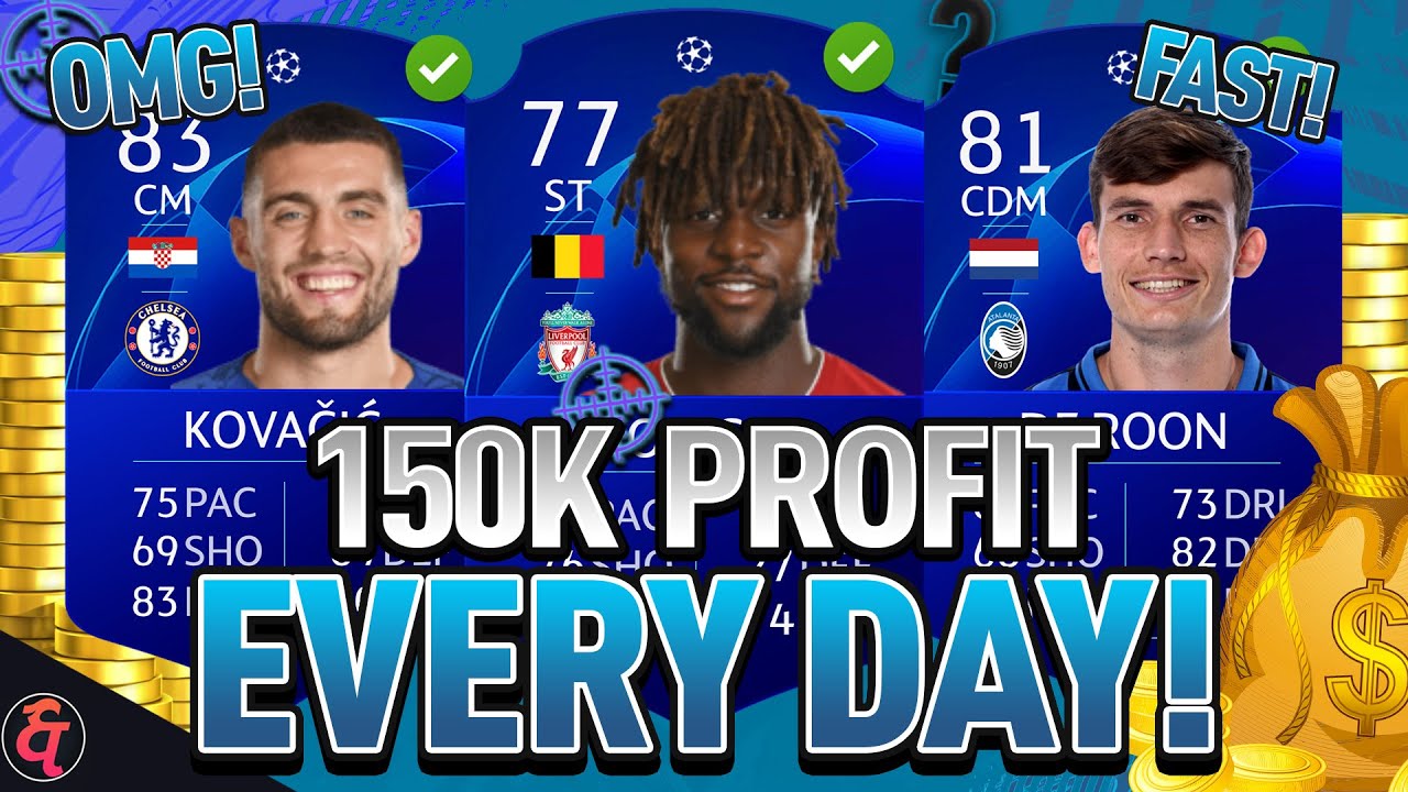 HOW TO GET 150K EVERY DAY! [FIFA 21 BEST Trading Methods]