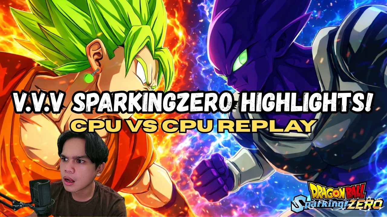 [SparkingZero] Match pertama sudah panas! Dragon Ball: Sparking! Zero CPU vs CPU