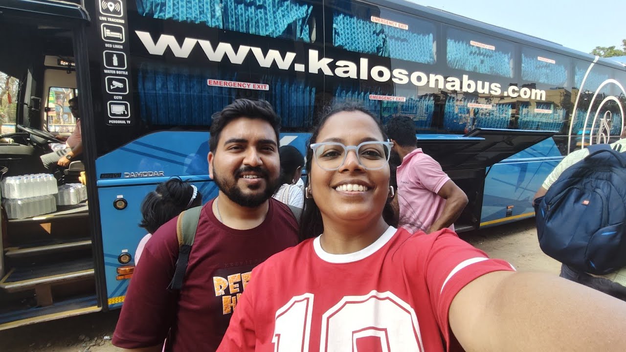 এরকম ভাবে যে দুর্দান্ত বাসে অভিজ্ঞতা হবে ভাবিনি | Digha day 3 | Jayeeta's Everyday | Kalosona Bus | 