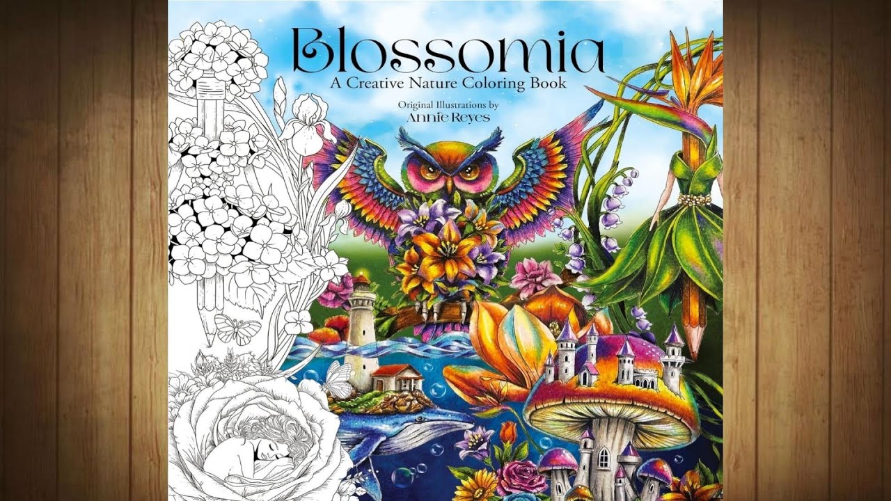 Présentation ( Flip through ) : BLOSSOMIA d' Annie Reyes
