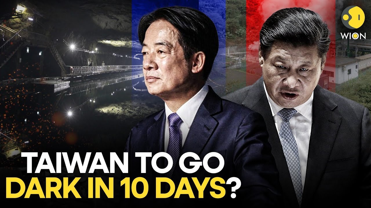 China-Taiwan Tensions LIVE: China's CHILLING Taiwan Plan! China Could Blackout Taiwan Within 10 Days
