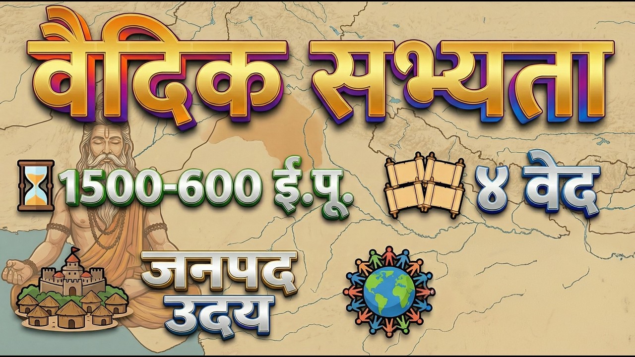 वैदिक सभ्यता (1500–600 ई.पू.) | वेद, जनपद और सामाजिक व्यवस्था