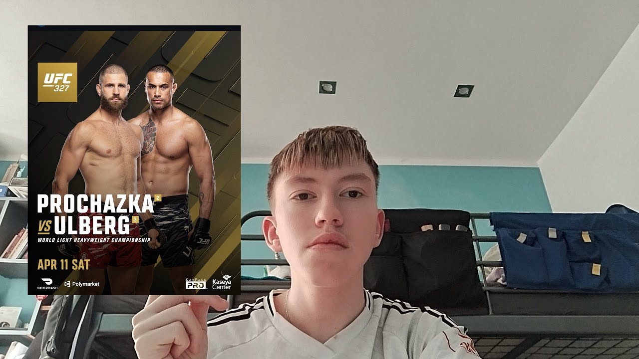 Carlos Ulberg vs Jiří Procházka na UFC 327 