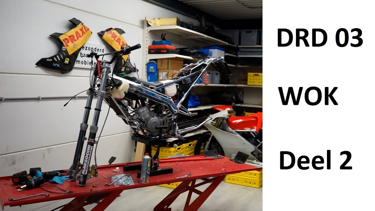 Derbi DRD 03 opbouwen pt1 || HOW TO!? Brommer WOK keuring klaar maken || Derbi DRD 03 project #2