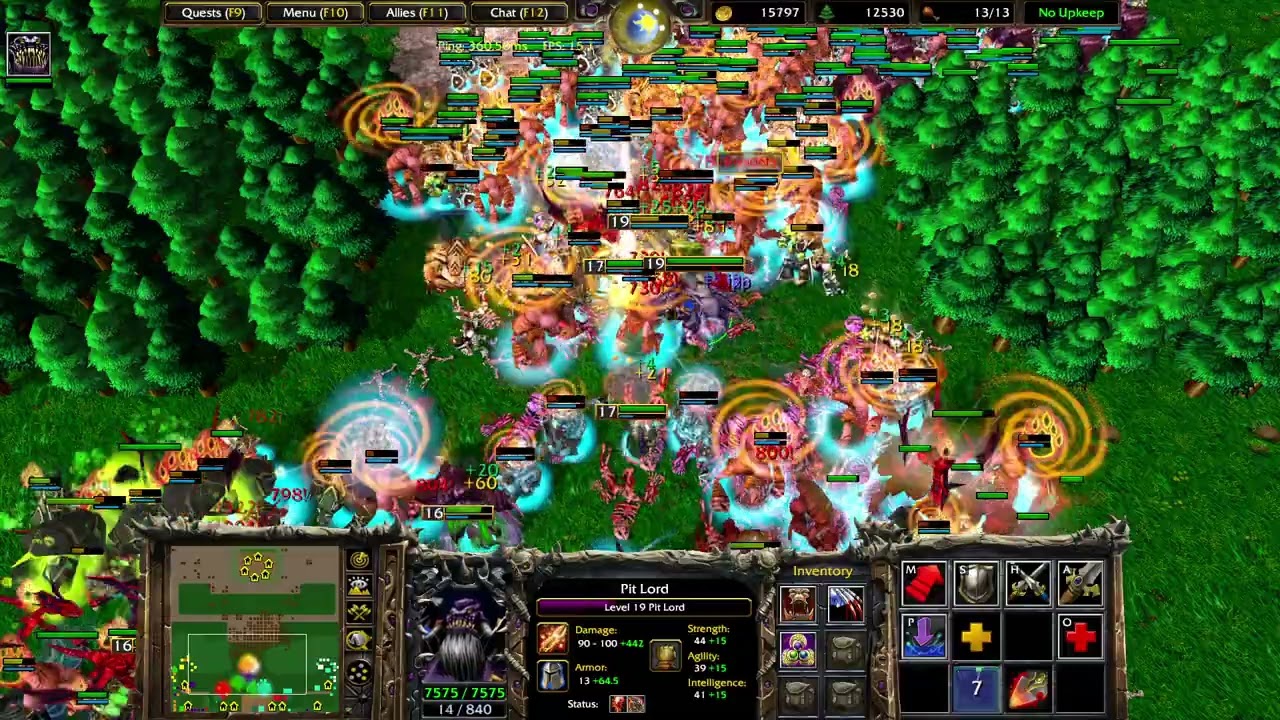 Warcraft 3 - Custom Map - Flamejant Hero Defense