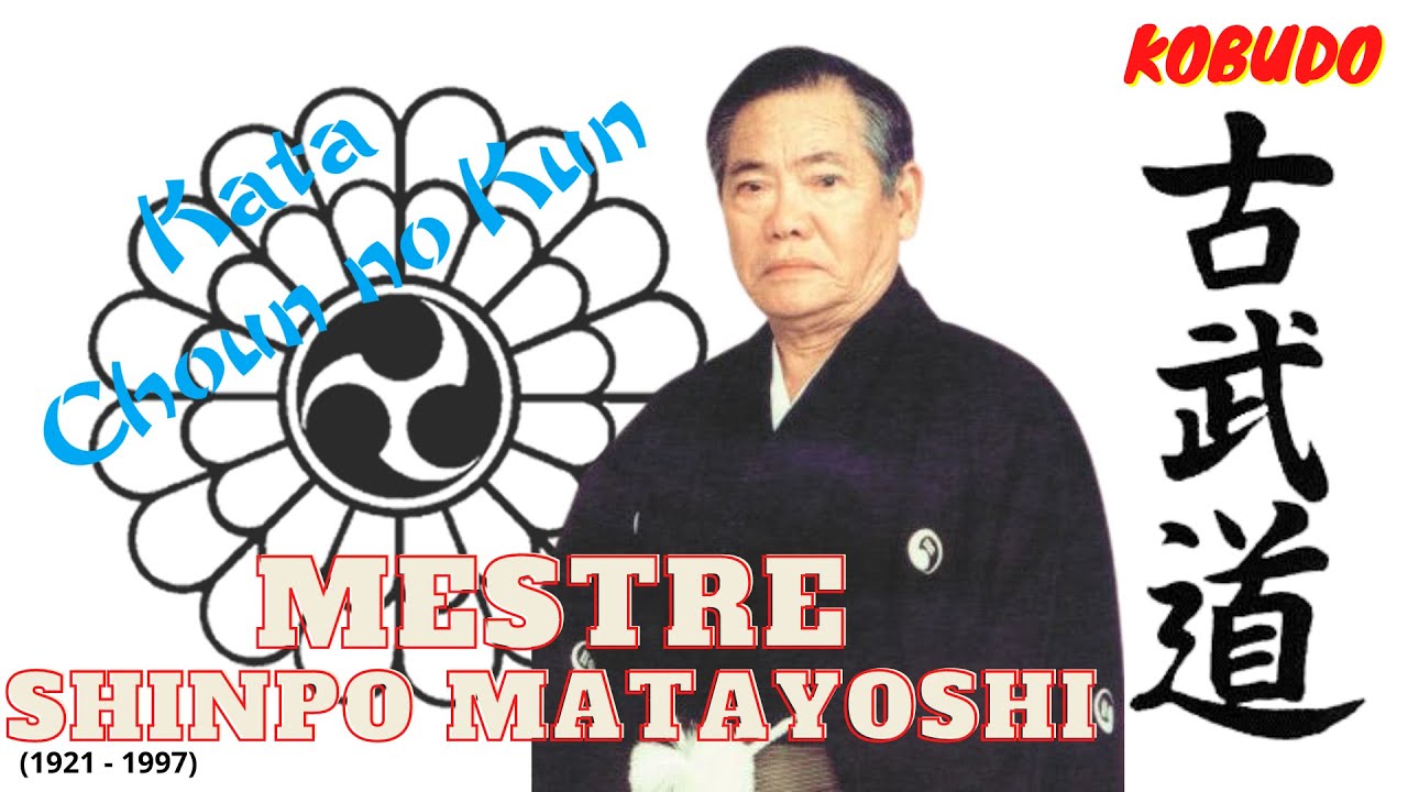 KOBUDO: Choun no Kun Matayoshi (kata slow & speed) by Mestre Shinpo Matayoshi (Hanshi - Judan)
