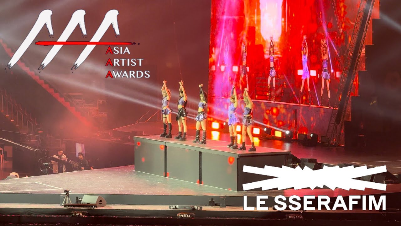LE SSERAFIM(르세라핌) Performance | Asia Artist Awards 2023 (4K Fancam)