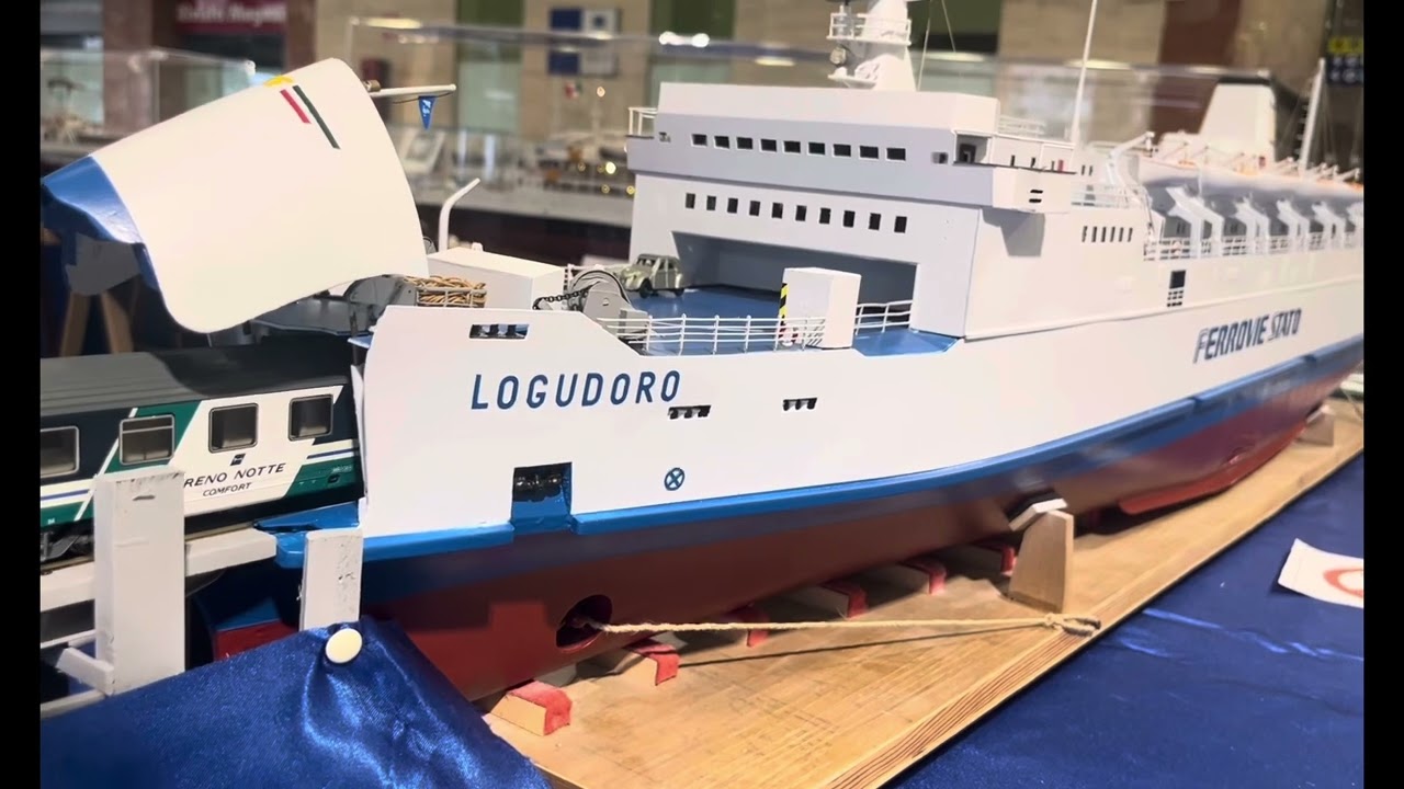Presentazione modello Nave traghetto LOGUDORO (AFS Messina)