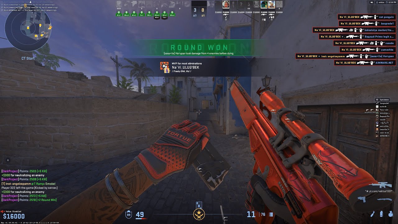 #CS2 HvH Highlights (8-10K) Punishing SKEET.CC users ft. Neverlose.cc Nightly [SUB GIVEAWAY]
