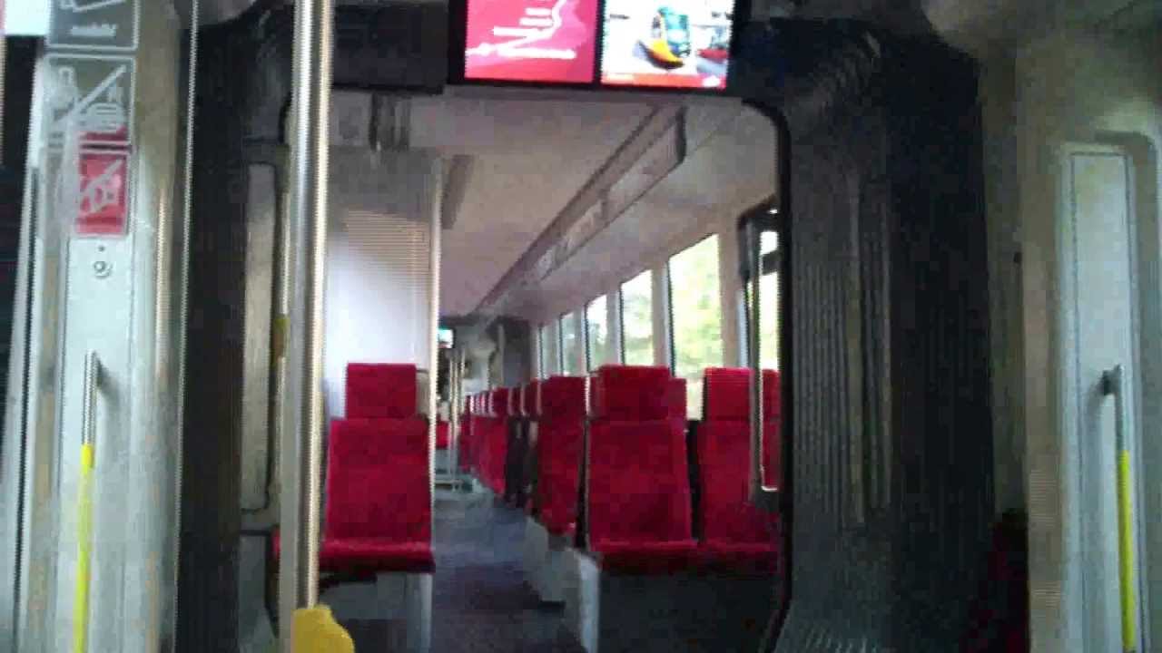 ET2010(in Karlsruhe) Der erste Tag im Linienverkehr auf der S2 und eine kurze Mitfahrt