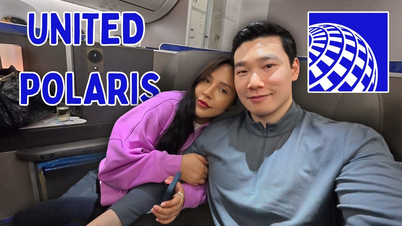 UNITED POLARIS Business Class Flight Review l Boeing 787-9 l Los Angeles to Hong Kong