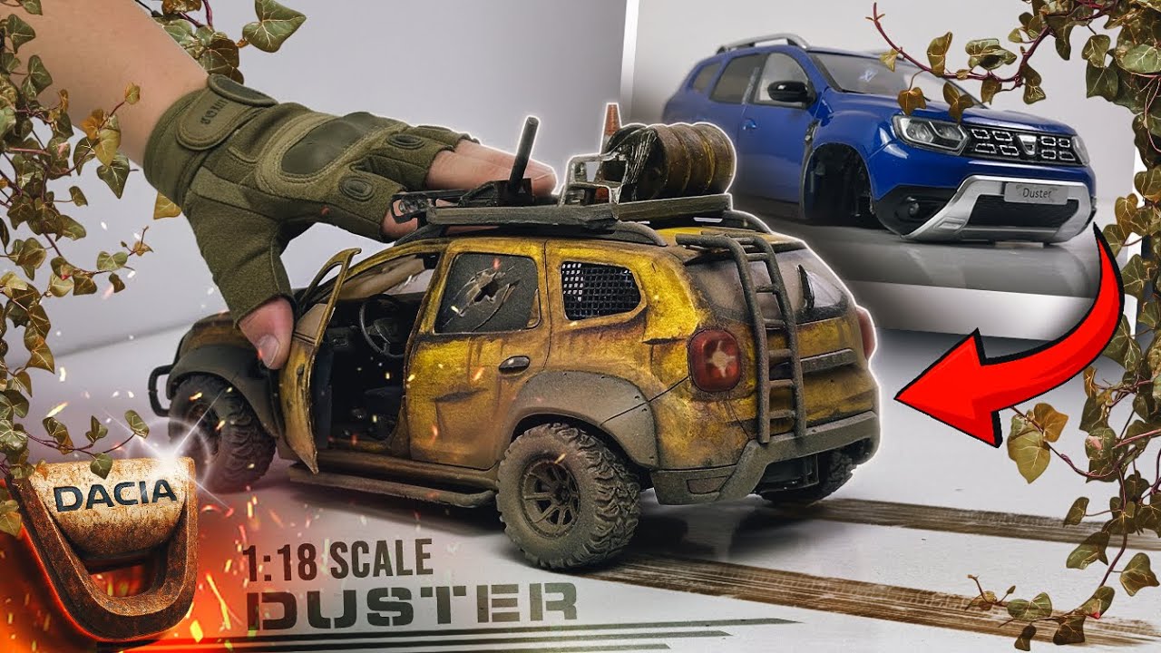 Постапокалиптическая сборка полноприводного Dacia Duster | Ржавчина, пыль и хаос! ☢️💀
