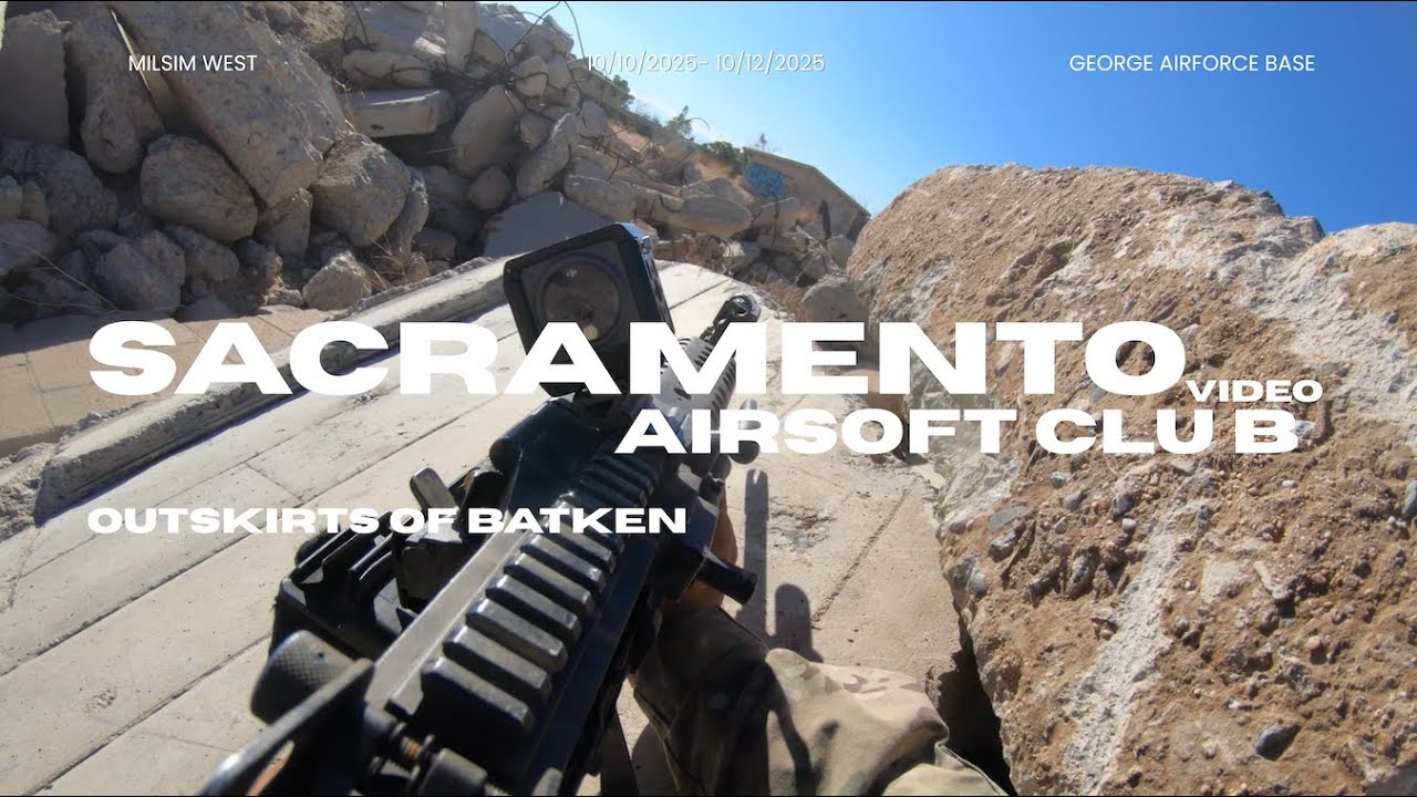 Sacramento Airsoft Club at Outskirts of Batken (a Milsim West Event) || J.M. Footage - 10/10-25/2025