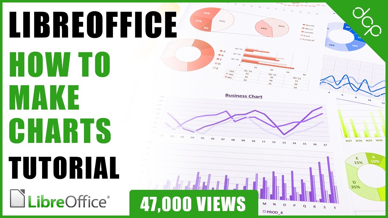 How to create Charts in Libre Office Calc