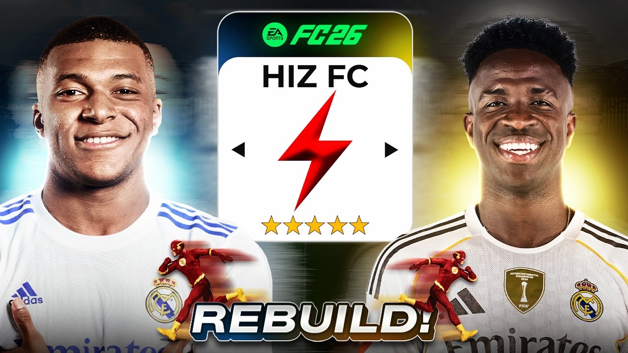 DÜNYANIN EN HIZLI TAKIMI HIZ FC'Yİ KURDUM ⚡⚡ BU TAKIMA YETİŞMEK İMKANSIZ | FC 26 REBUILD