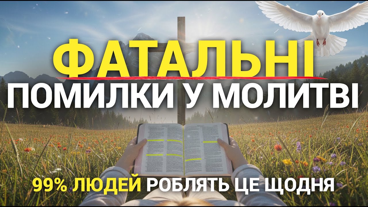 ЯК молитися ПРАВИЛЬНО? 10 помилок забирають у вас відповідь на молитву! #молитви