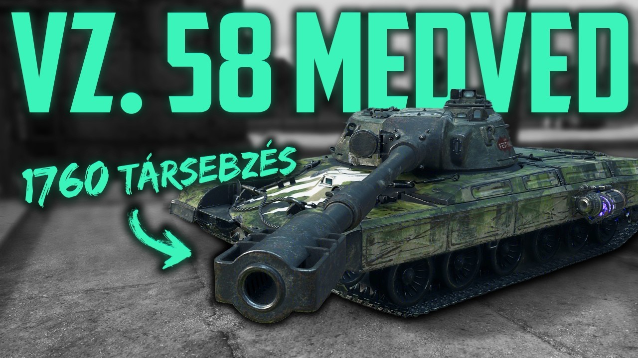 Vz. 58 Medved bemutató: Mire elég 1760 társebzés?