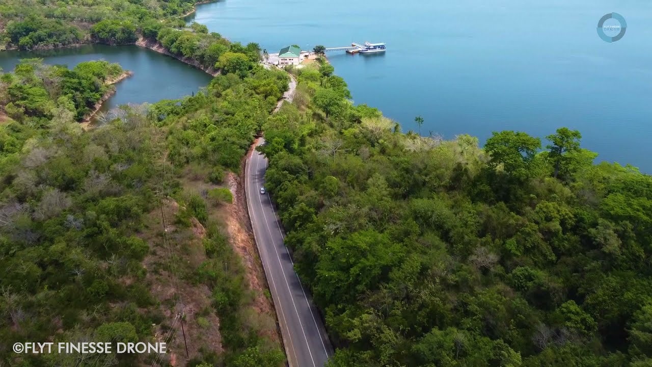A ROAD TRIP TO DODI WORLD || CINEMATIC DRIVE THROUGH THE HILLS OF MARINE - AKOSOMBO
