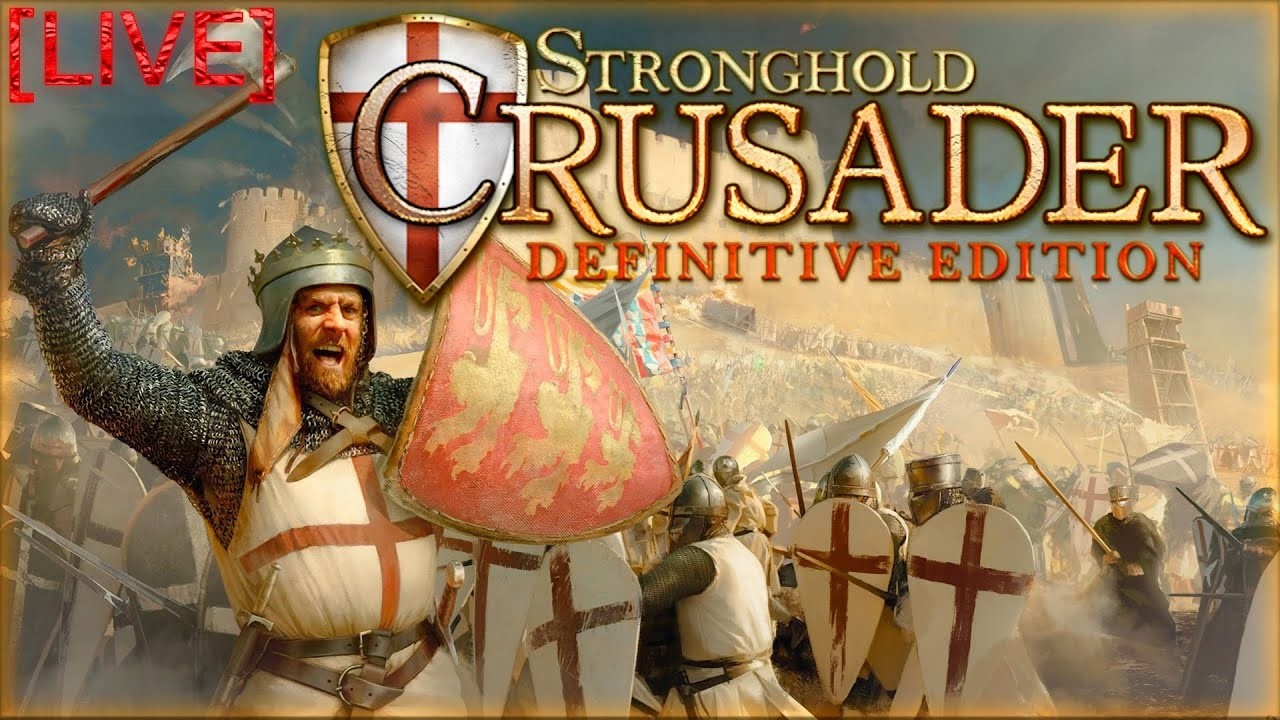 Stronghold Crusader: Definitive Edition - Wszystkie Szlaki Krucjaty | #10 🔴 LIVE