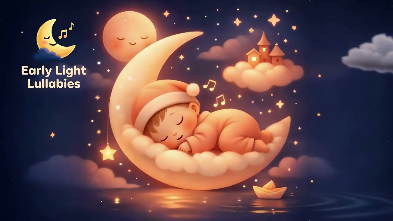 Lullaby for Babies to Go to Sleep ♥ Baby Sleep Music. Brahms Lullaby 🎼 Fall Asleep Quickly