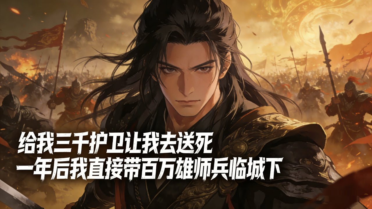 給我三千護衛讓我去送死 一年後我直接帶百萬雄師兵臨城下《第一集》 #小說推薦 #玄幻小說 #逆襲 #重生 #穿越 #玄幻文 #小說 #修仙 #種田文 #種田 #種田小說 #年代 #漫畫 #劇情 #動漫