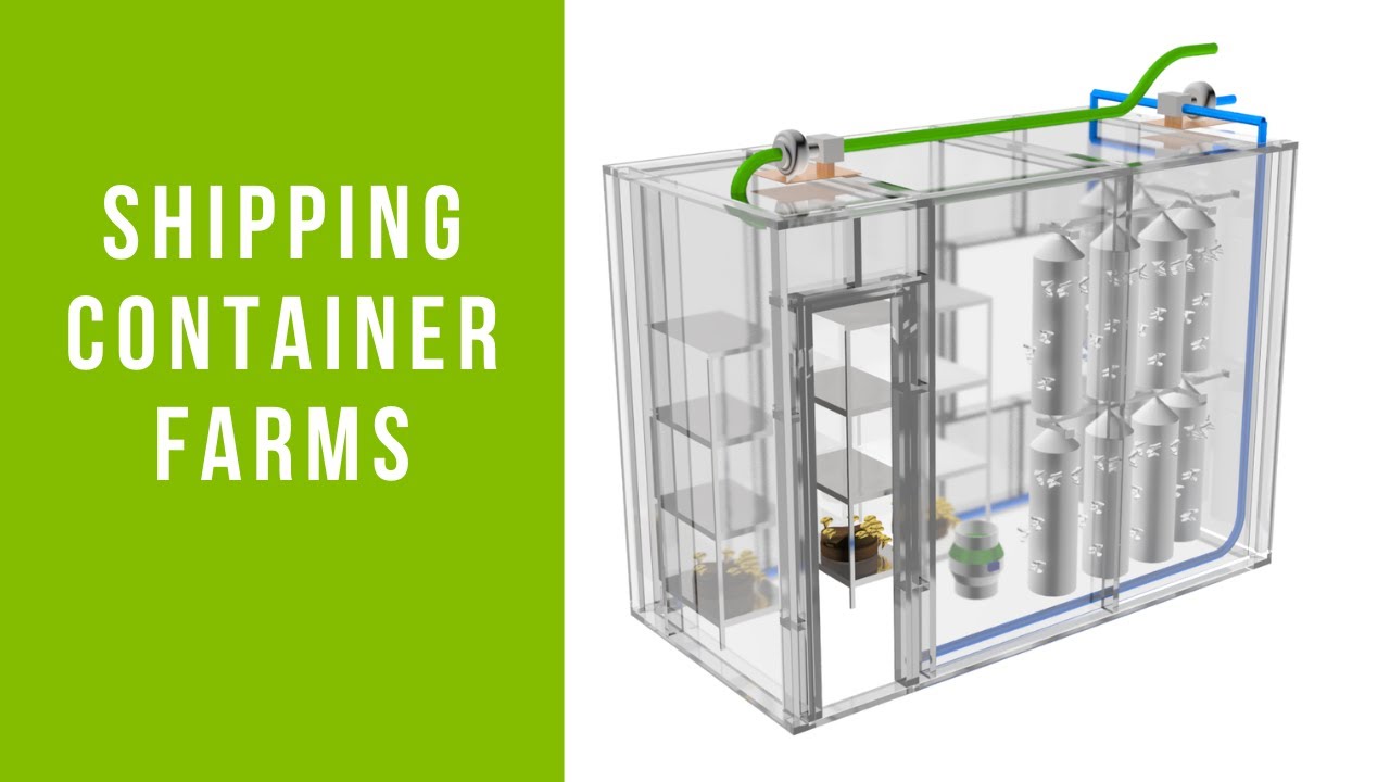 Shipping Container Farms | Growing Mushrooms In Shipping Containers | GroCycle