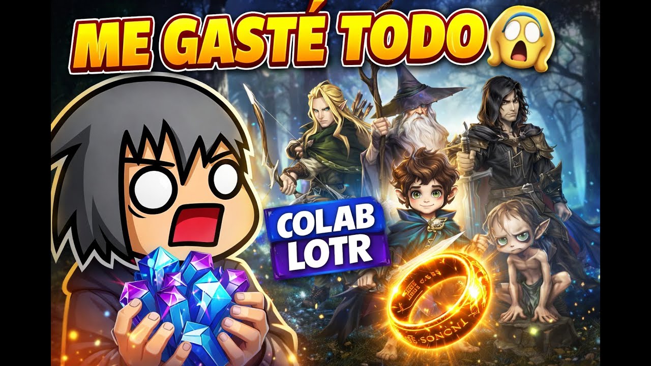 Me gasté todo en la colaboración del Señor de los Anillos 😱 | Summoners War