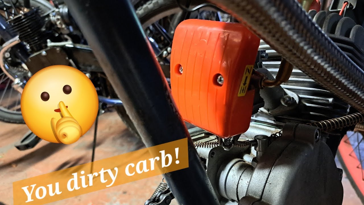 Motorized bikes red cover Bofeng's DIRTY secret (and how to clean it)
