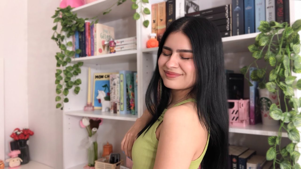 asmr | bookshelf tour (tour por mi librero) ⭐️🪽