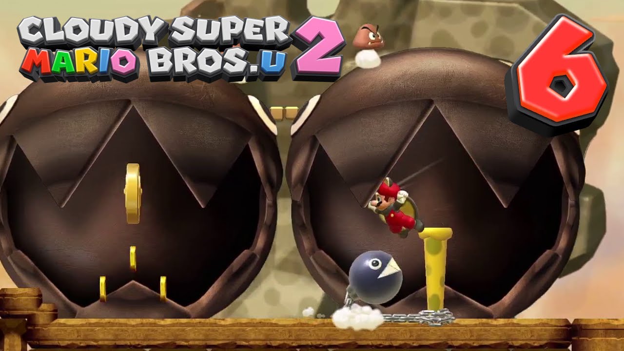 Rimea Plays Cloudy Super Mario Bros. U 2 - Part 6